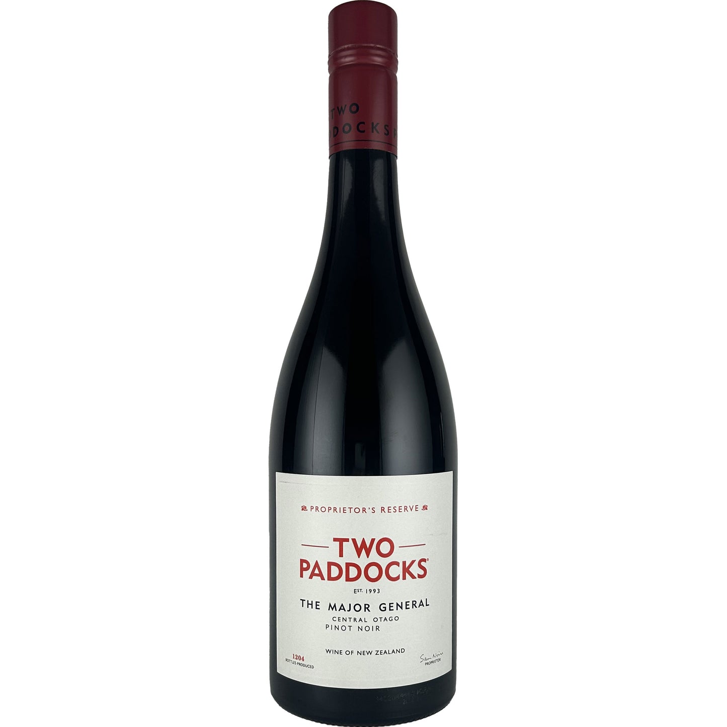 Two Paddocks / Major General Central Otago Pinot Noir 2021