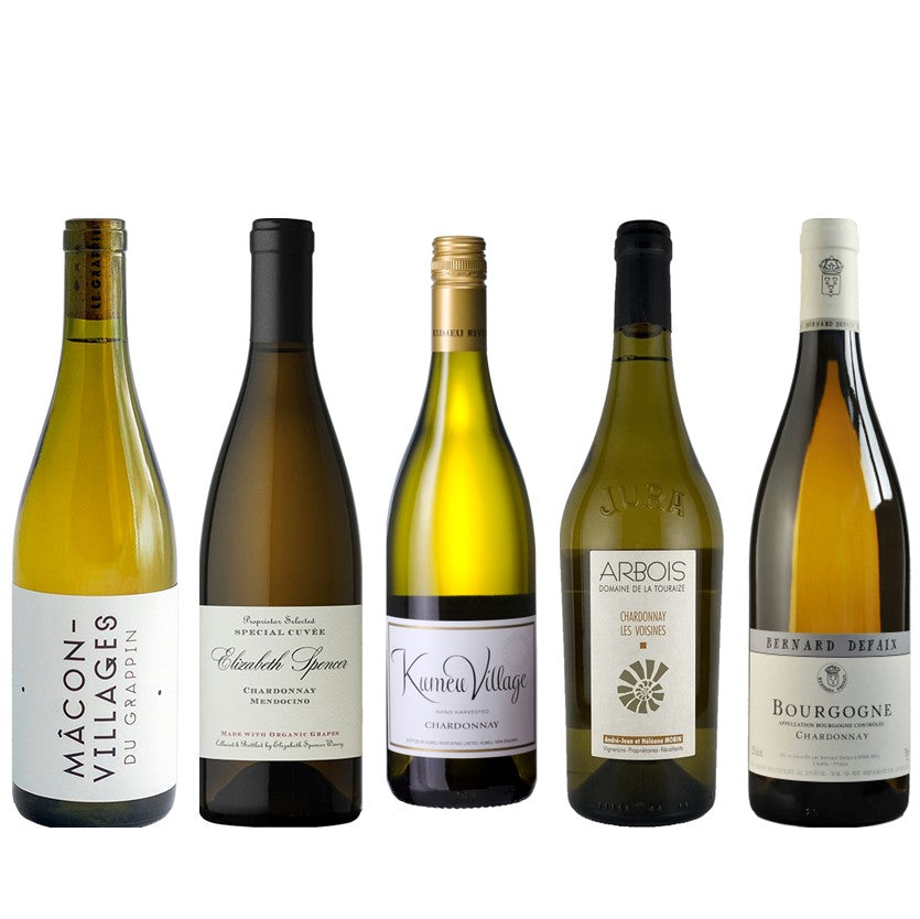 【33%OFF】ワールドシャルドネセット/ World Chardonnay 5 Bottles Set