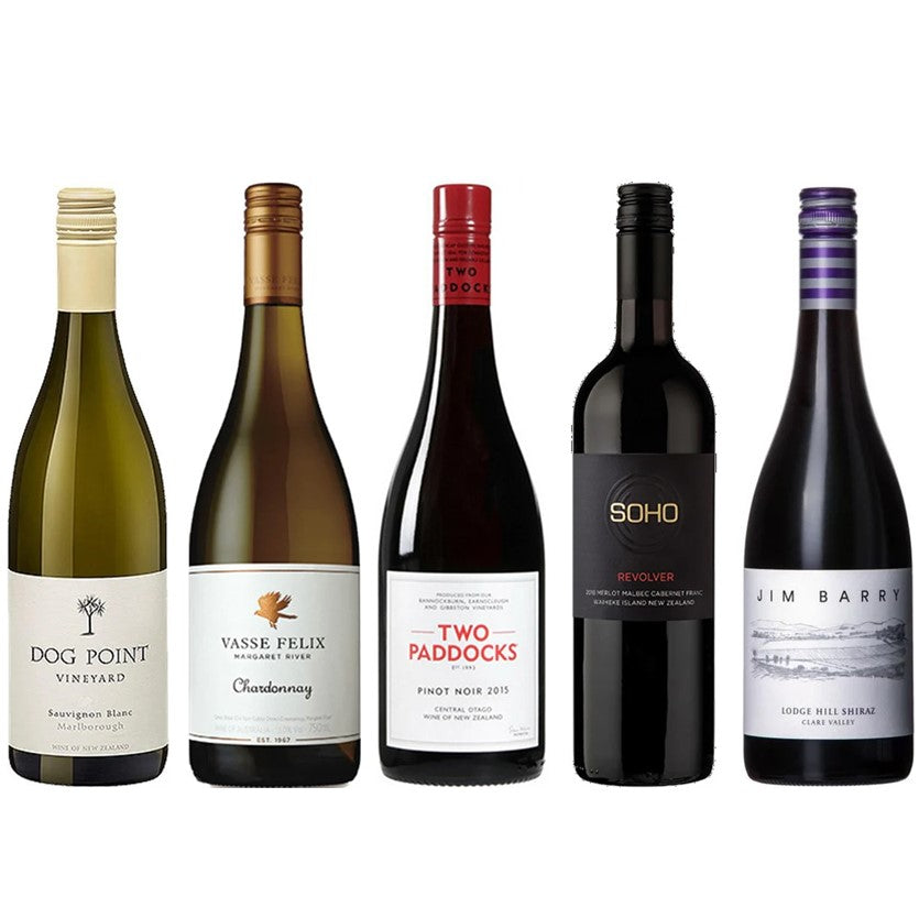 ニュージーランド & オーストラリア ５本セット / New Zealand & Australia 5 btls Set – Cellar Door  Aoyama