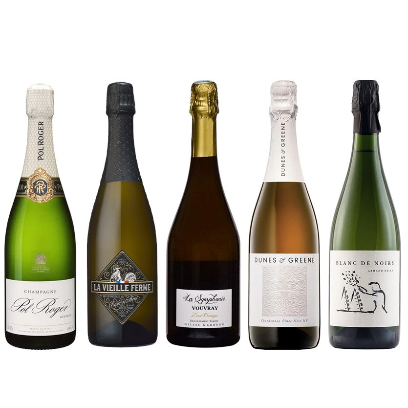【36%OFF】シャンパーニュ入スパークリングワイン5本セット