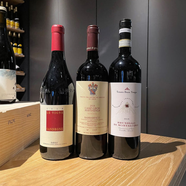 4/25(金)-4/27(日) ウィークリーテイスティング  Great Italain Wine-Barolo,Barbaresco,Brunello 2018Vin.-