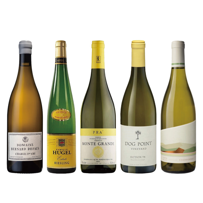 27%OFF】12月のおすすめ白5本セット / December Select White 5 btls