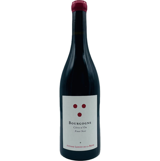 【お1人様3本限り】Antoine Lepetit de la Bigne / Bourgogne Cote d'Or Pinot Noir 2023
