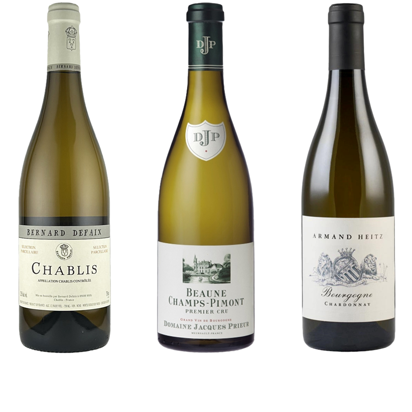 ブルゴーニュ最新ヴィンテージ白3本セット / Burgundy White Selection – 3 Latest Vintage Bottles
