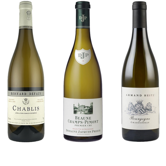 ブルゴーニュ最新ヴィンテージ白3本セット / Burgundy White Selection – 3 Latest Vintage Bottles