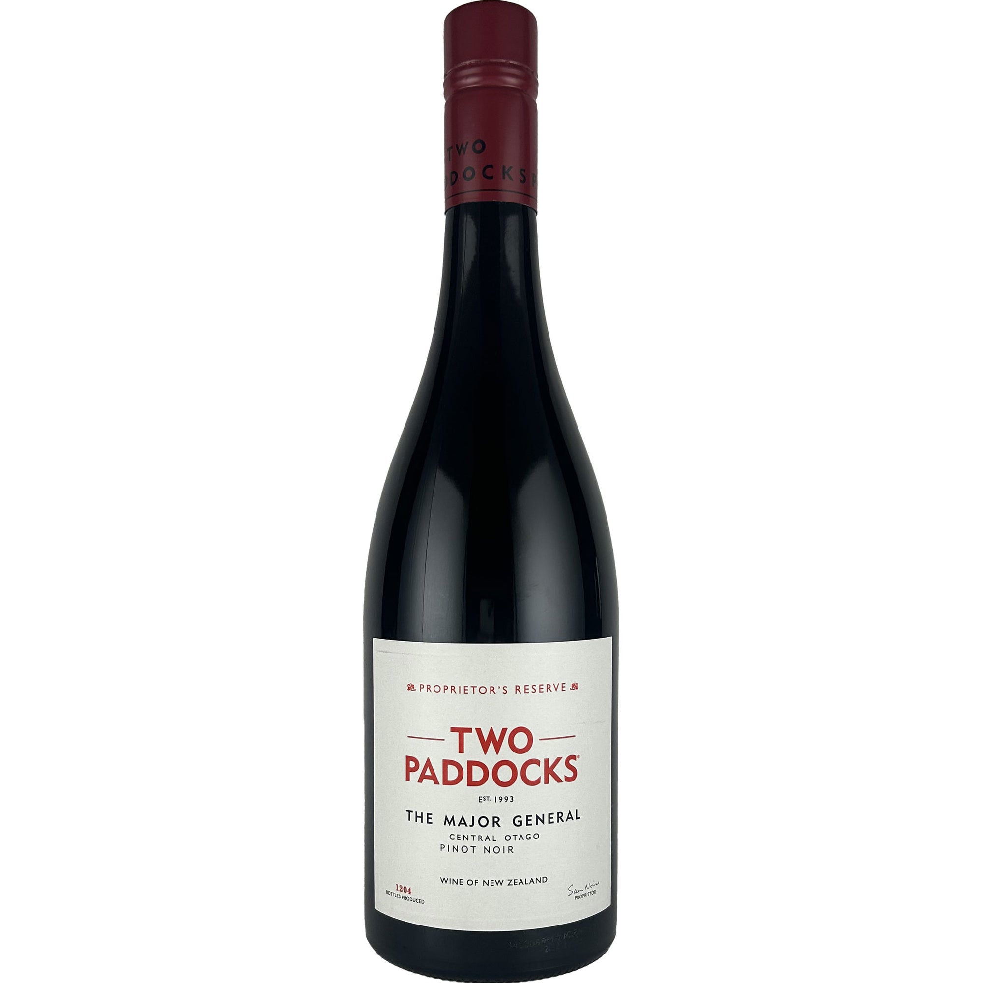 Two Paddocks / Major General Central Otago Pinot Noir 2021
