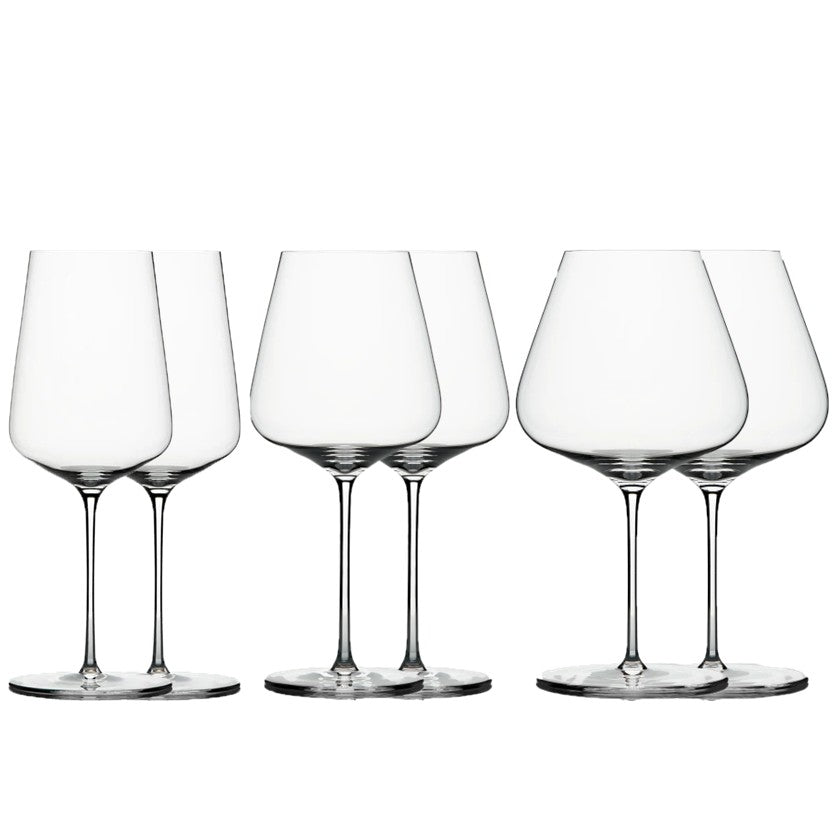 Zalto / 2 glasses x 3 (Universal Bordeaux Burgundy)